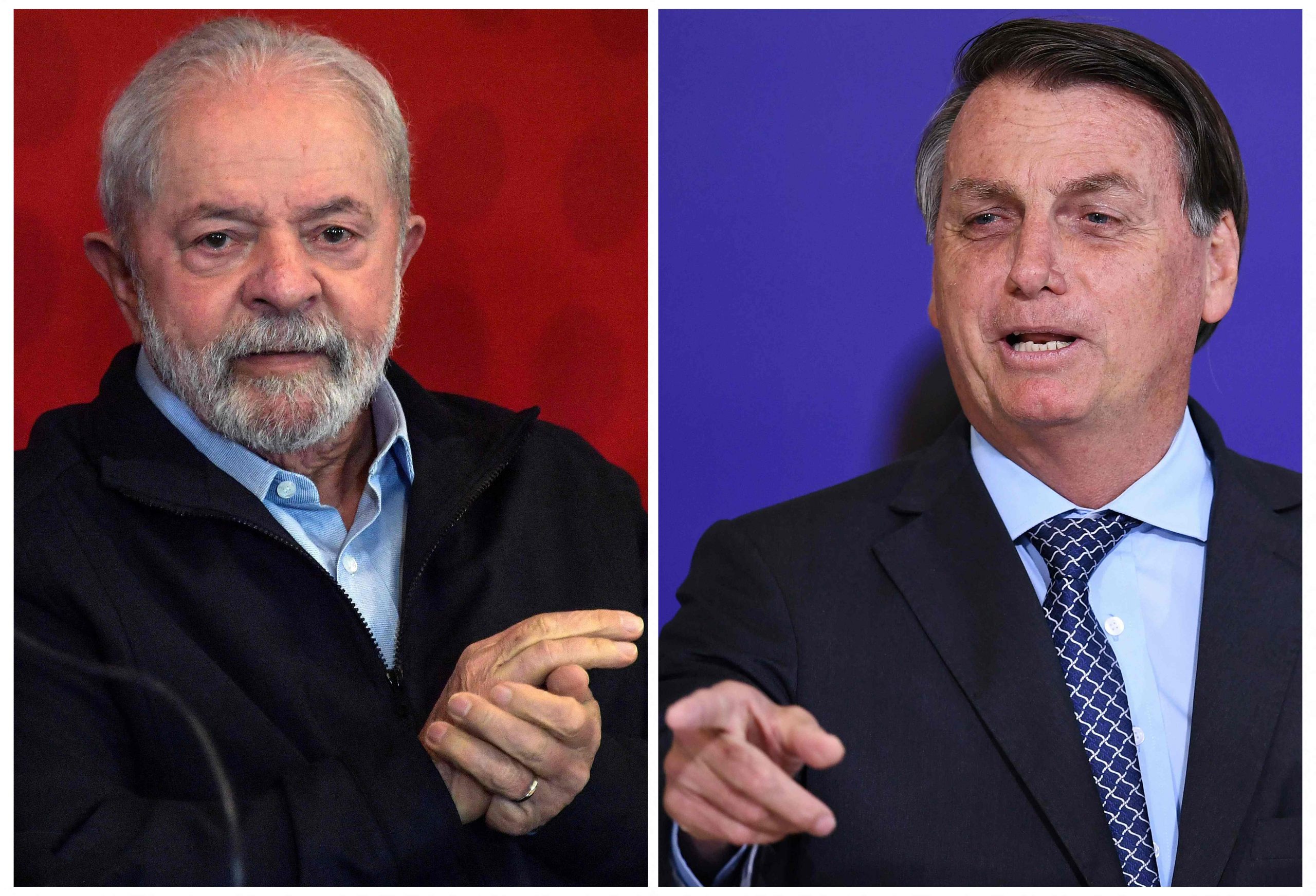 看世界／巴西总统决选在即 前总统卢拉民调领先博尔索纳罗5个百分点