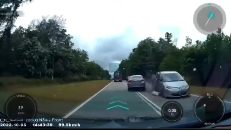 视频 | 肇祸司机疑打瞌睡酿祸 闯反方向车道酿4连撞