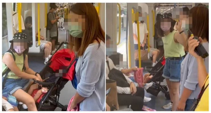 视频|搭地铁求让座小孩引冲突 乘客：为什么要让？