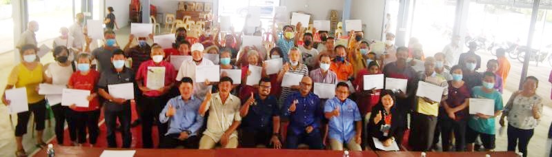 高乌仁丹已有118户（80%）村民地契申请获批