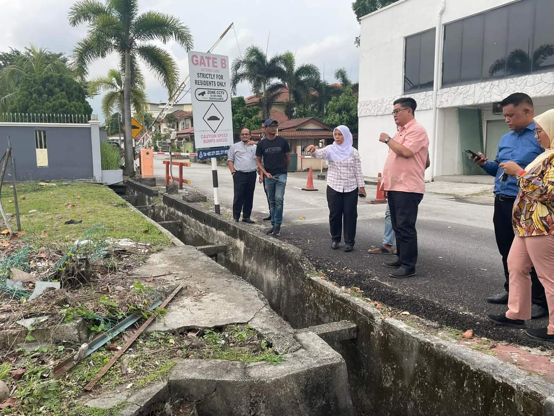 +（大都会）武吉拉惹珍珠花园2水泵已操作，期盼有助降低发生水患几率