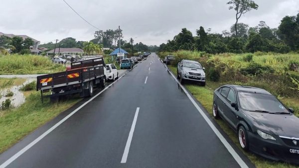 北根往峇都巴力路面升高 道路使用者不再担心淹水