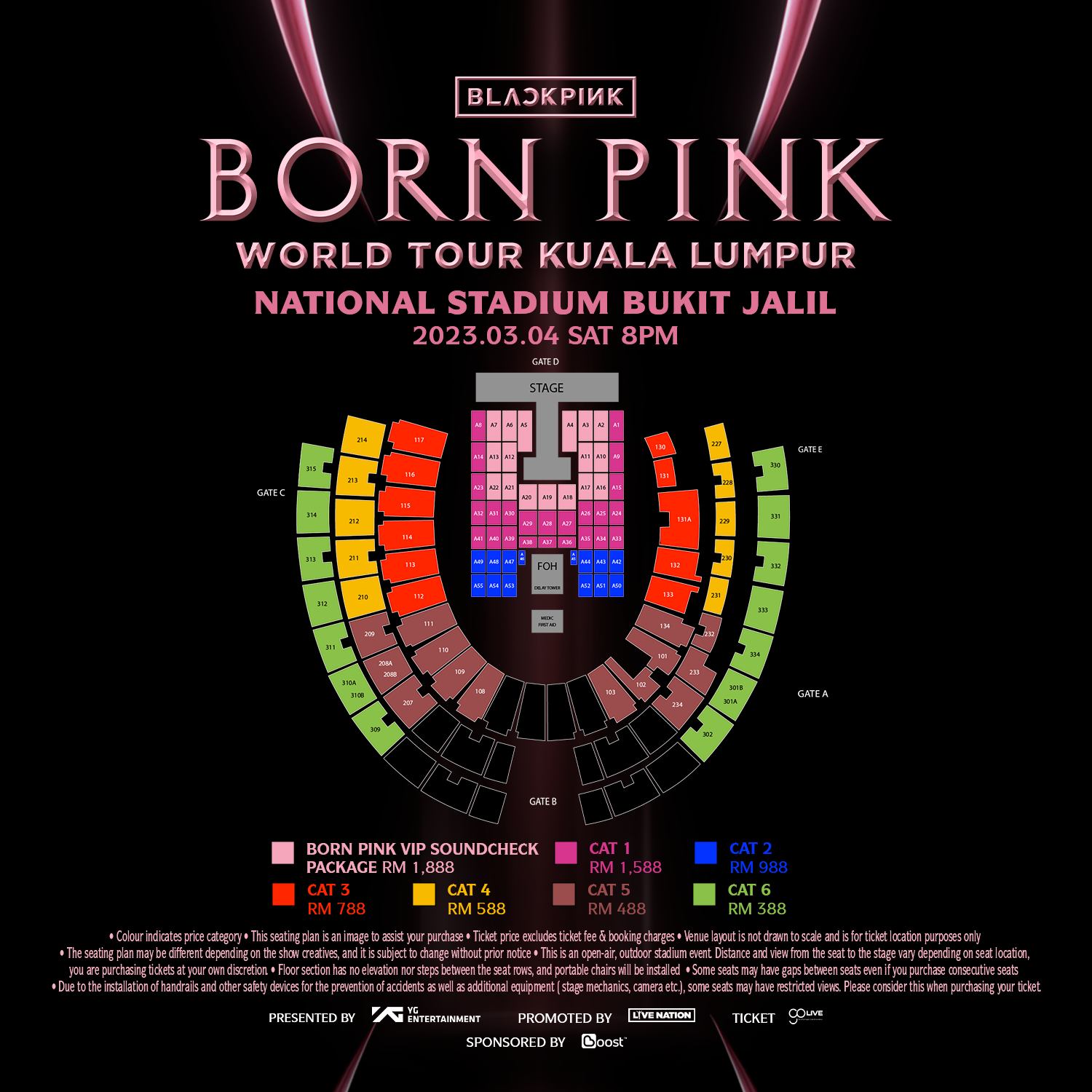 BLACKPINK开唱票价最贵RM1888  粉丝哀嚎“根本抢钱！”