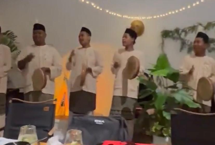 ​马来民族鼓团为华男唱生日歌 网赞“多元文化是好事”