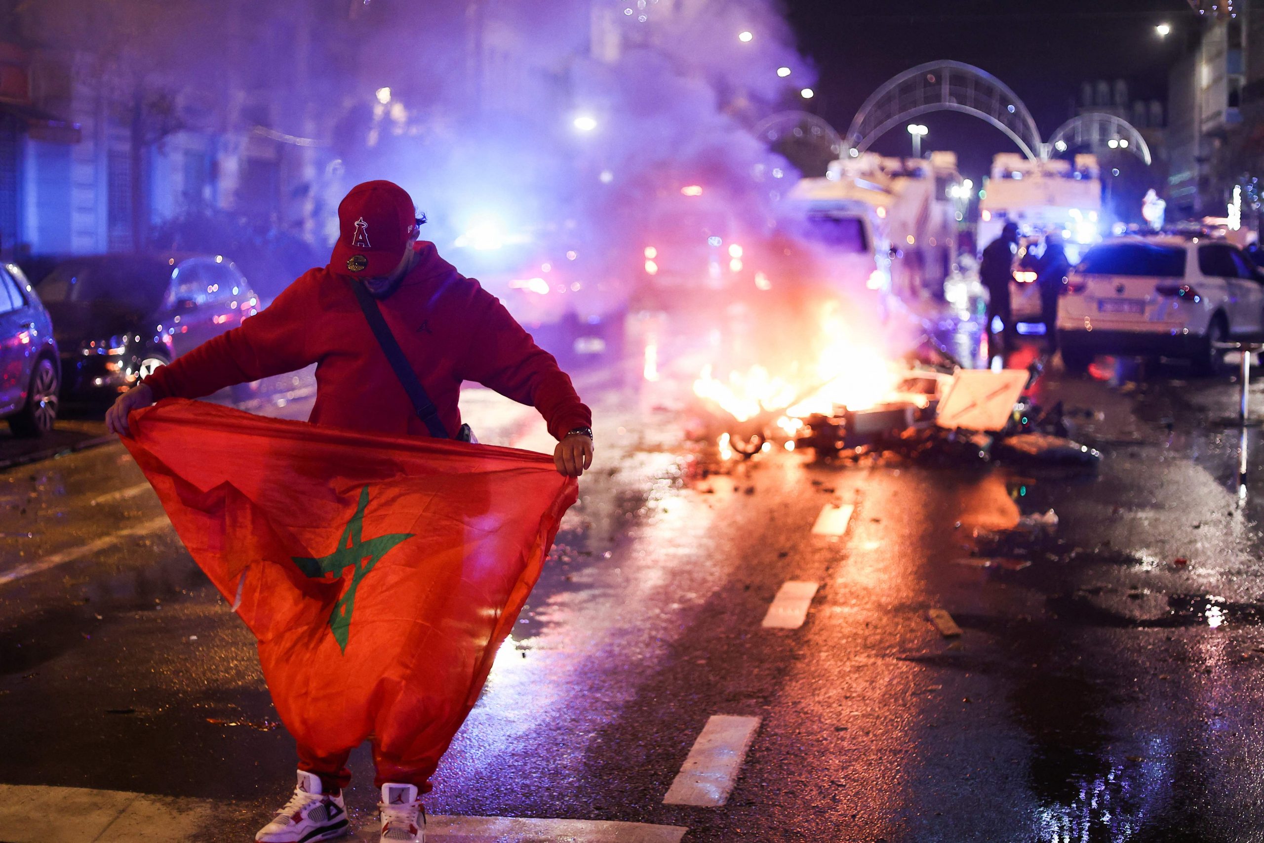 世界杯|摩洛哥球迷为赢球狂欢  比利时各都市爆发骚乱