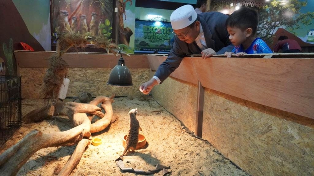 东：“奇珍异兽展”即日起至明年1月在哥市的丹州博物馆展出，50种罕先的动物一一呈献在你眼前。