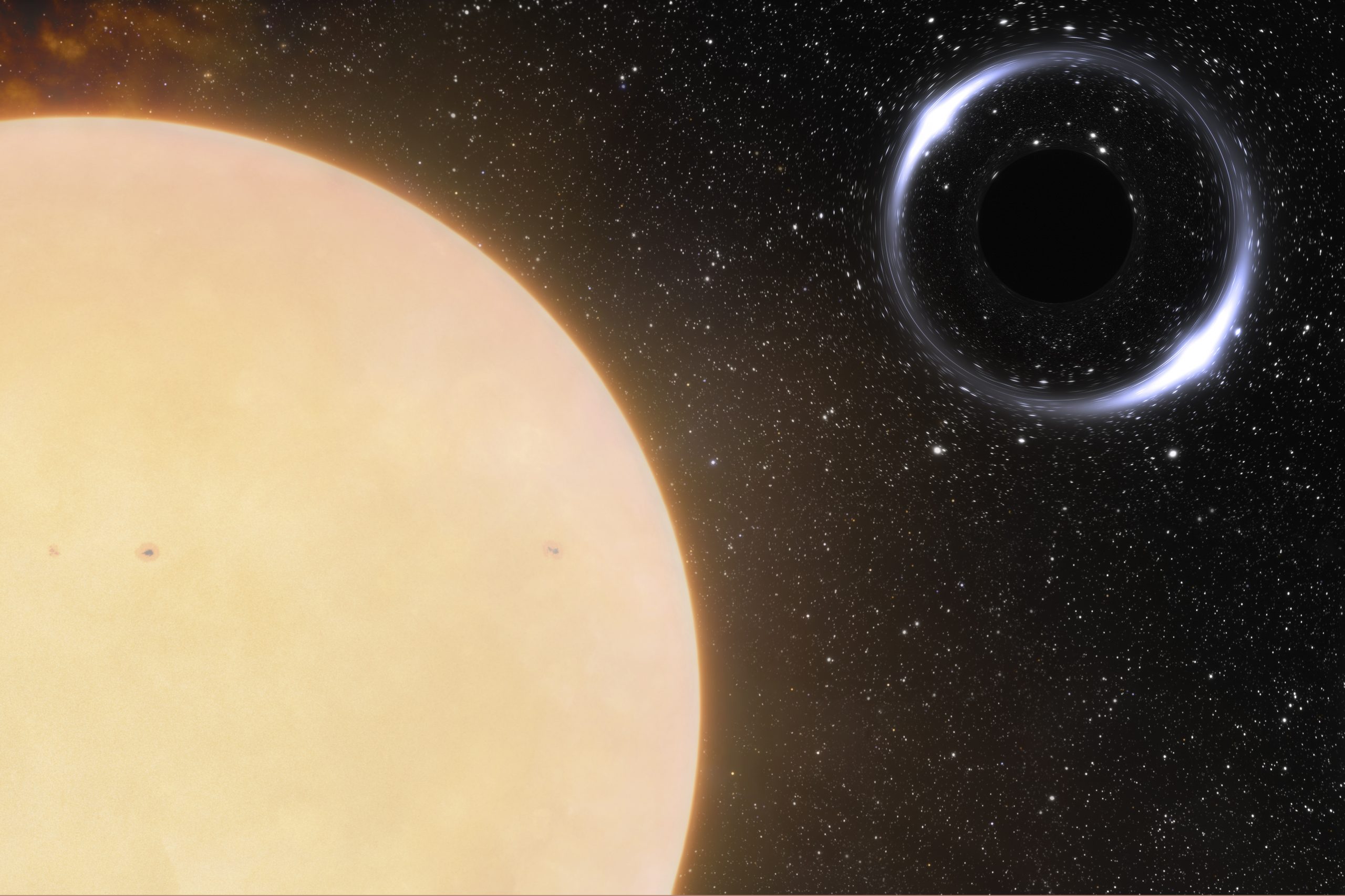 拼盘／天文学家发现离地球更近黑洞！相距1600光年