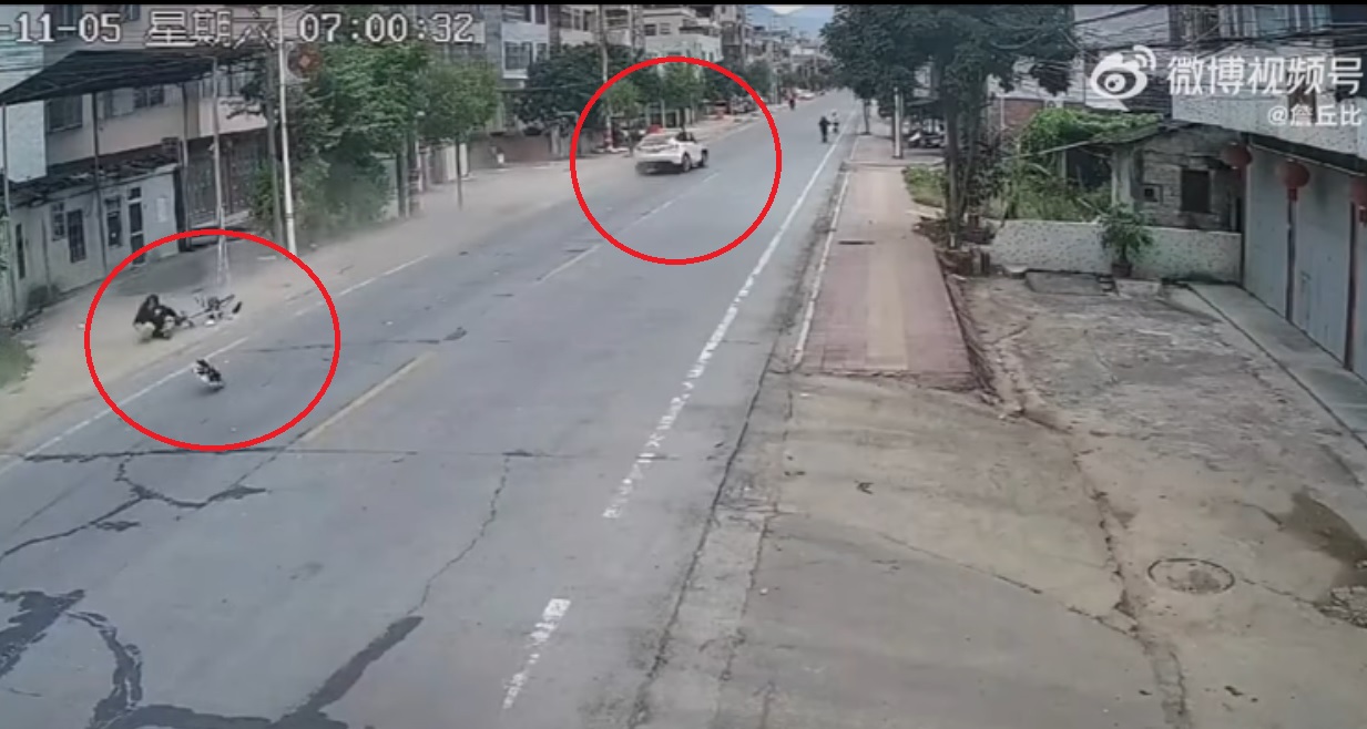 有视频／失控狂飙2公里致2死3伤 特斯拉：司机全程未踩刹车