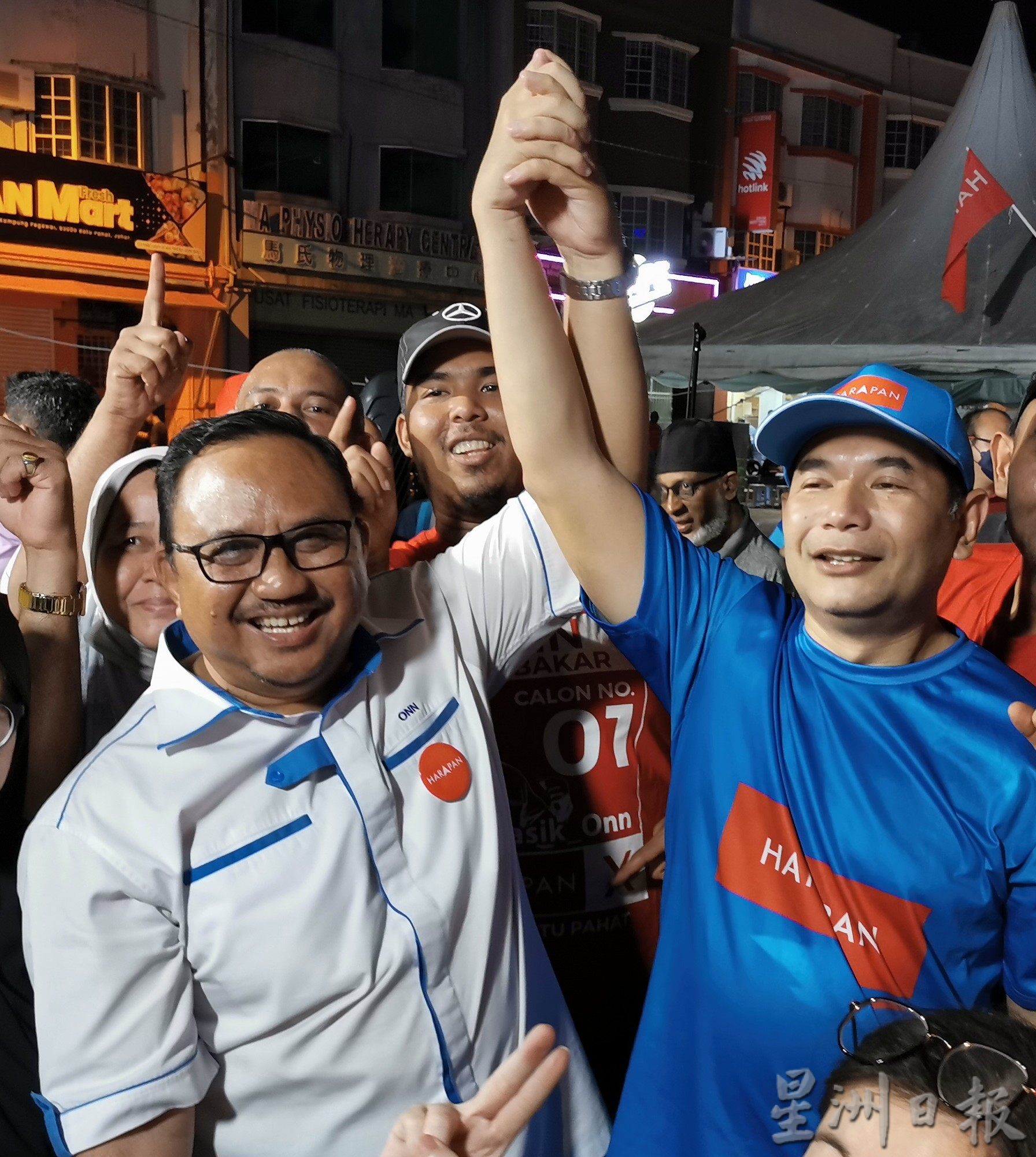 柔：峇国席五角战  翁阿布峇卡凭7成华裔票大胜 