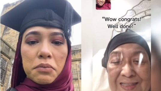 癌母病重无法来毕业典礼 女子分享与母视频通话感动网