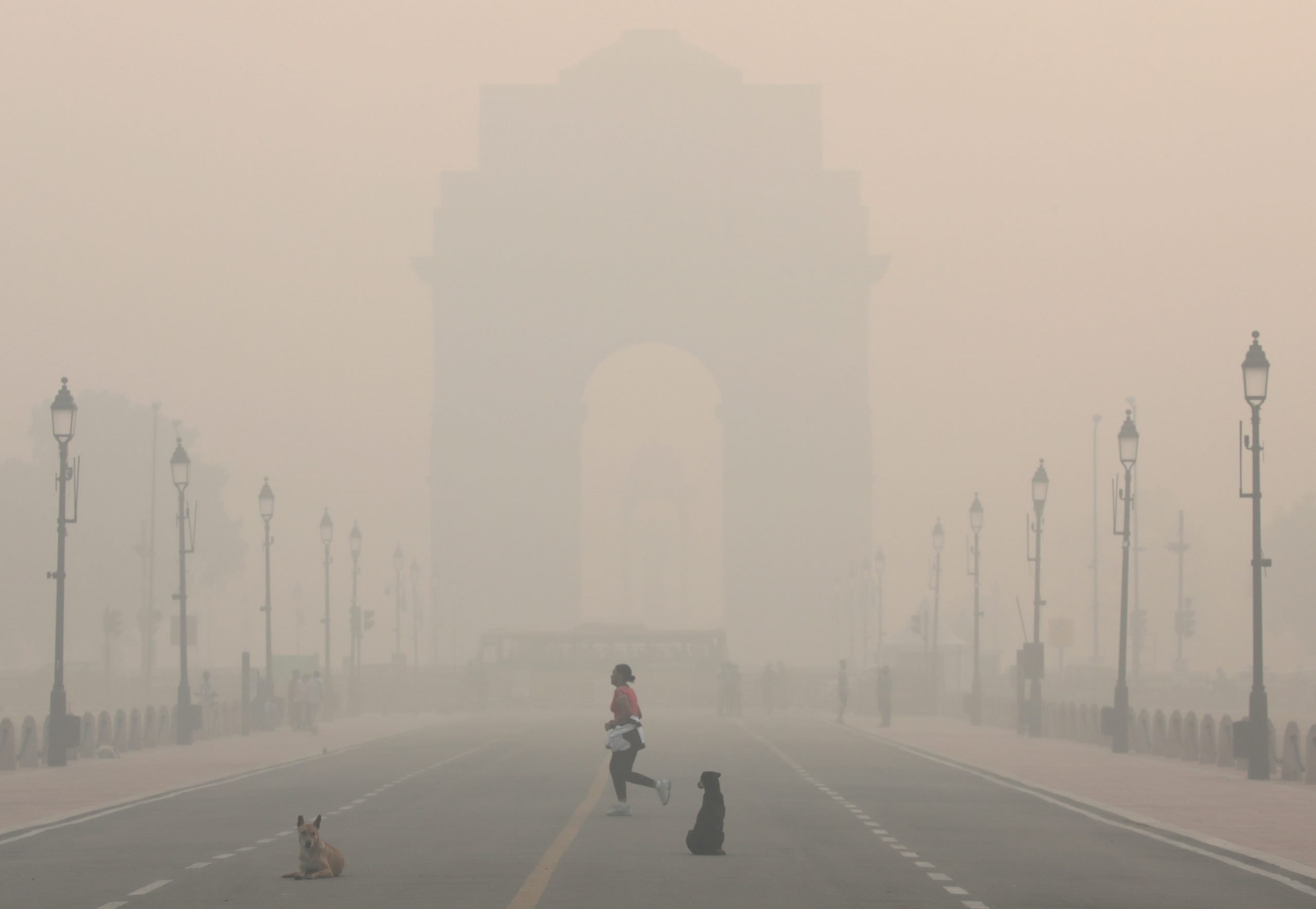 看世界／严重空气污染 印度首都小学停课