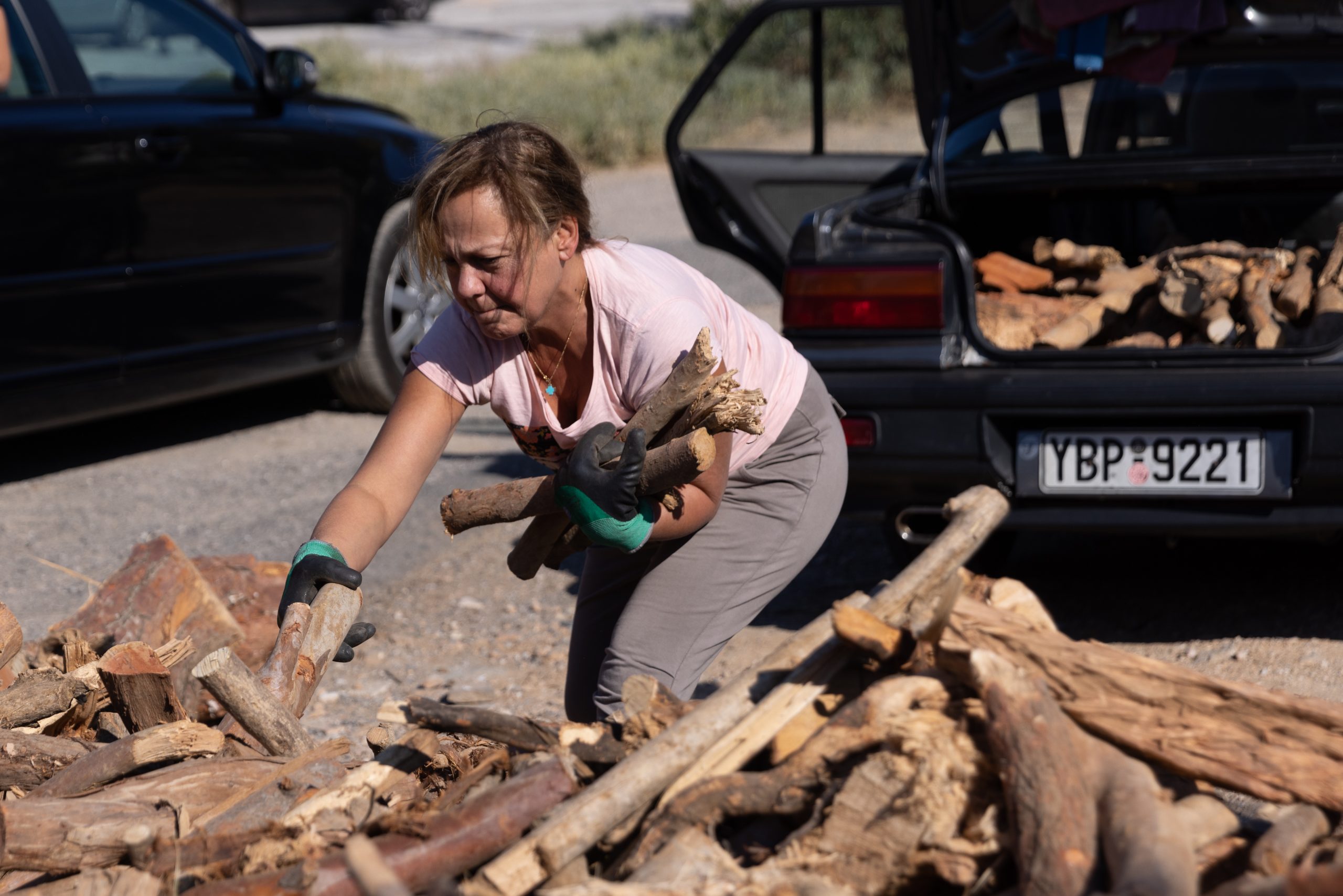 看世界／希腊：领取免费木柴