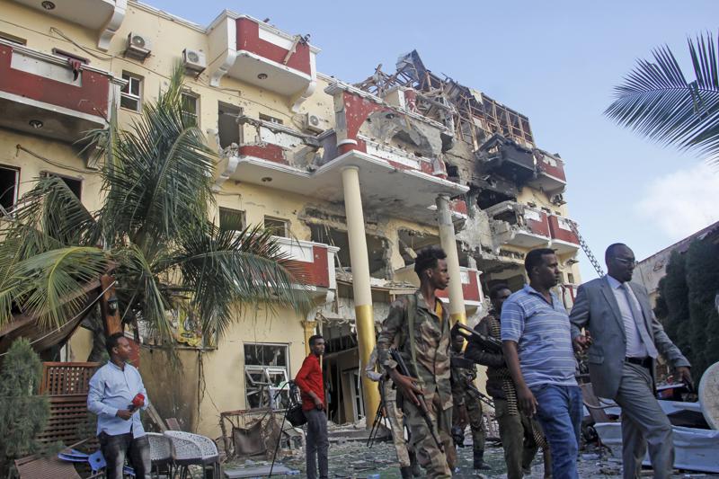 看世界／索马里首都有酒店遇袭　据报安全部长袭击中受伤