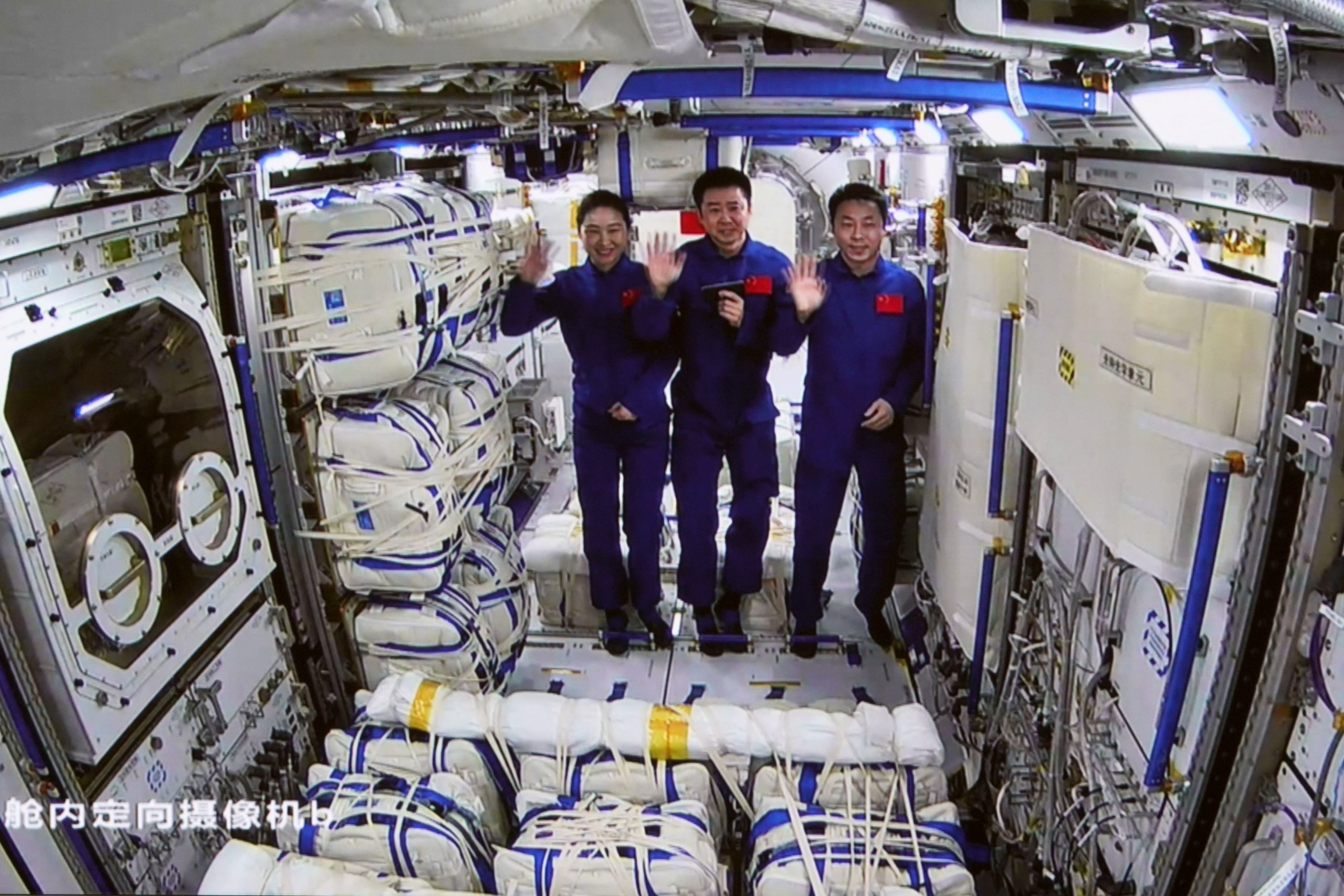  神舟14号太空人乘组顺利进入梦天实验舱