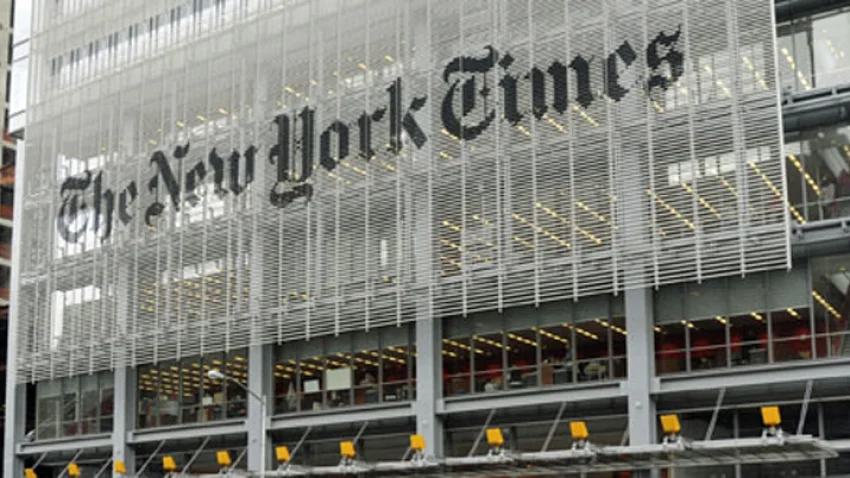 美媒：一男子持斧头和剑进入《纽约时报》大楼，要求和工作人员交谈