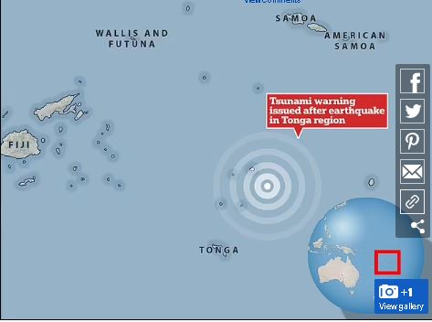 规模7.1强震袭太平洋岛国汤加 触发海啸警报