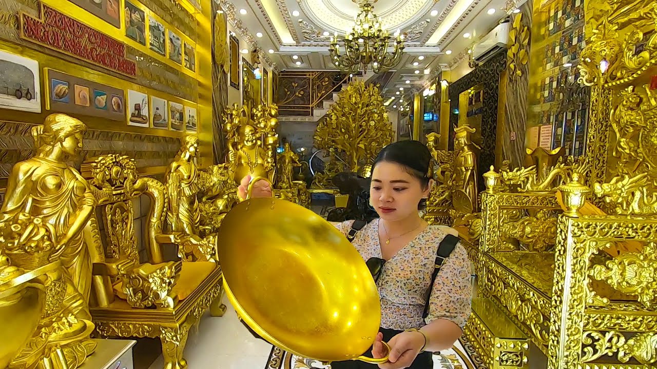 越南商人打造「黄金屋」从里到外镀满黄金