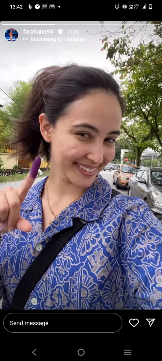 运动员社交媒体秀紫手指·李宗伟：“我投票了，你呢？”