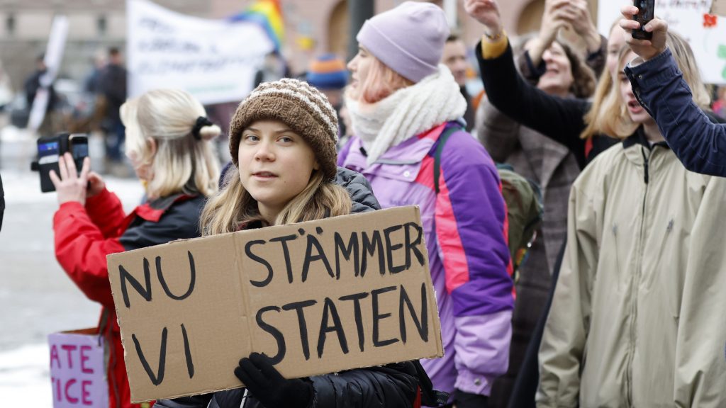 环保少女率600瑞典青年状告政府 应对气候危机无作为