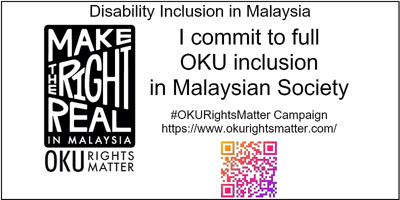 Political party manifestos that indicate disability inclusiveness and support for OKU