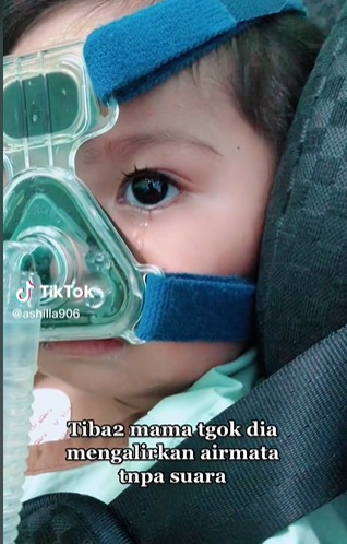 1岁女婴感染腺病毒肺炎·母痛心女儿哭不出声音