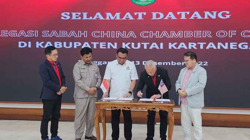 与东加印尼商会建伙伴合作 沙中总商会商务网扩大