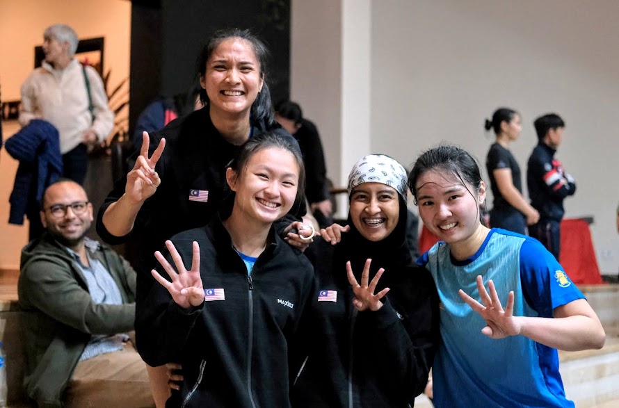 世界女子壁球团体赛| 3比0完胜香港  大马晋4强挑战埃及
