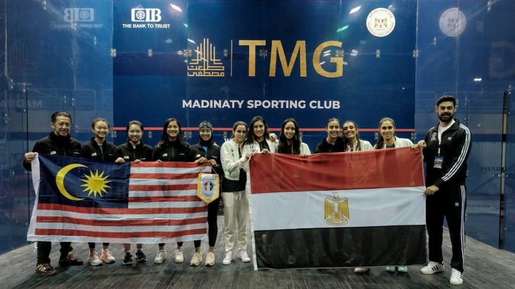 世界女子壁球团体赛  大马不敌埃及止步4强