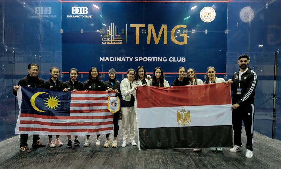 世界女子壁球团体赛  大马不敌埃及止步4强