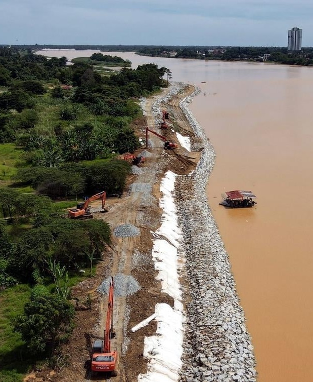 东:丹州政府希望州内防洪工程能够继续下去