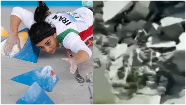   伊朗女子攀岩冠军出国比赛没戴头巾　老家惨被拆光沦废墟