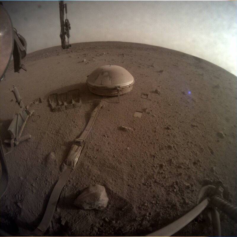 传回火星景色 「洞察号」写绝笔：这可能是我拍的最后一张照片