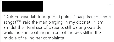 政府医生好心酸！公假工作每小时赚RM9 200病人靠4人撑