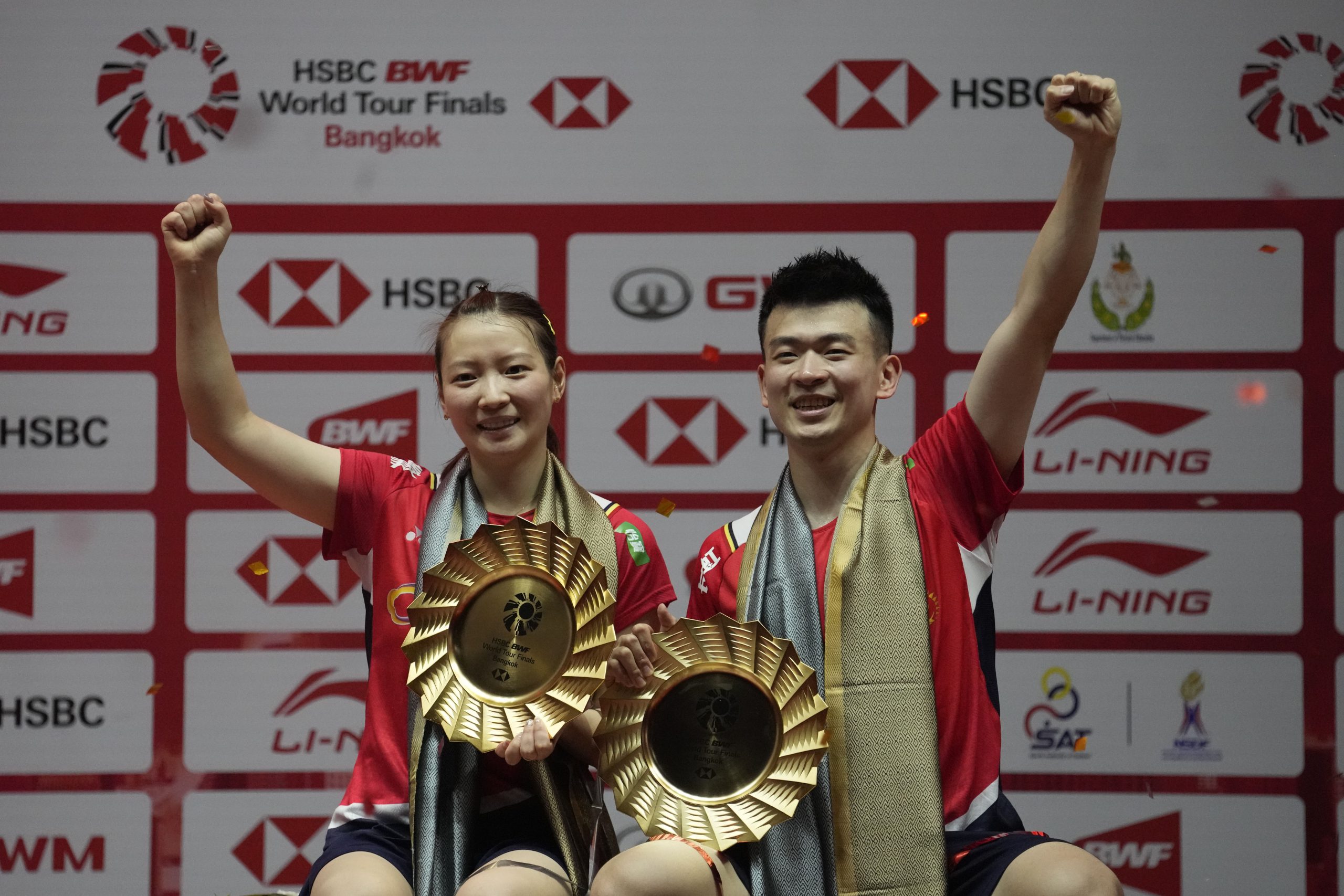 曼谷世羽联年终总决赛|中国3冠大赢家 安赛龙4度封王
