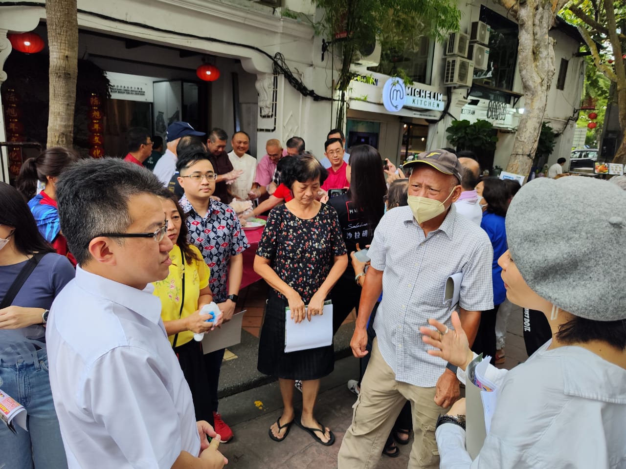 柔：刘镇东：将建议市长，重整排水沟方案，将影响减至最低