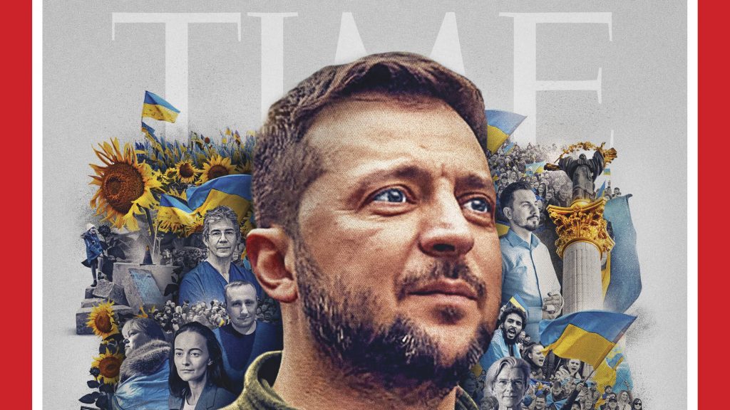 泽连斯基和“乌克兰精神” 获选为《时代》风云人物