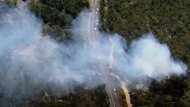 澳一架小型飞机坠毁引发林火2人死