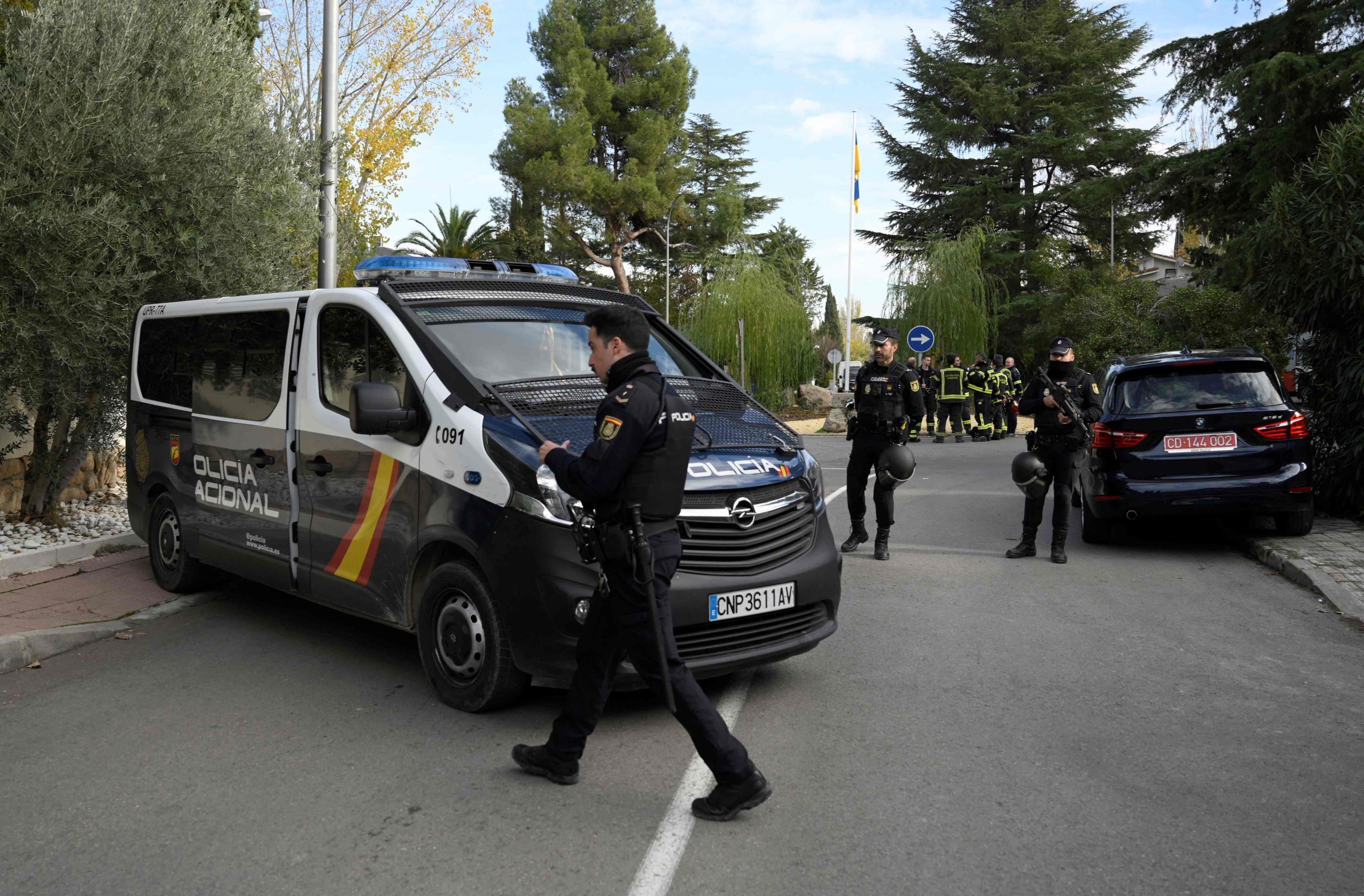 看世界)乌克兰驻西班牙大使馆发生邮件爆炸致一人轻伤