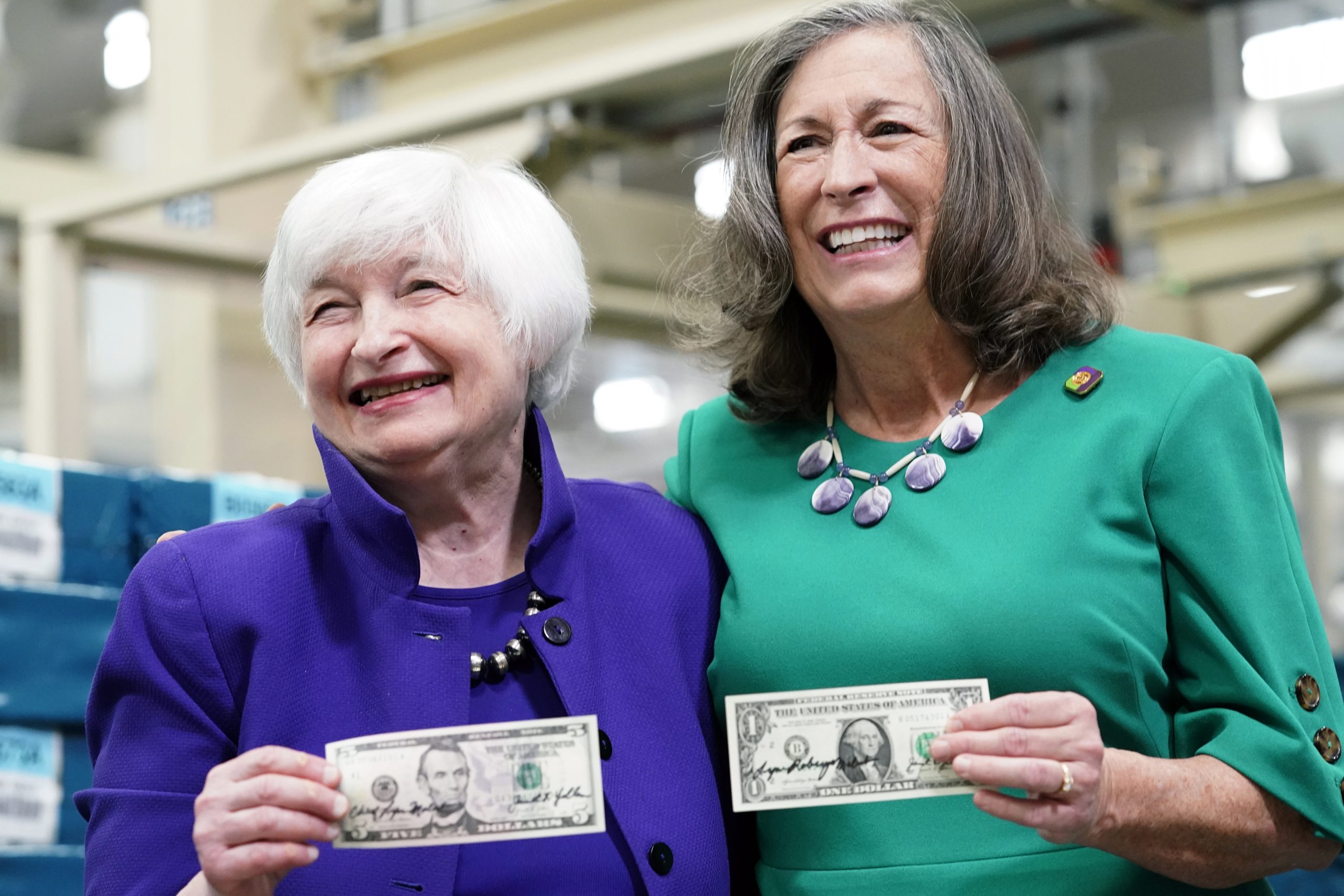看世界／美元钞票首度出现2女性签名 象征向平等包容持续迈进