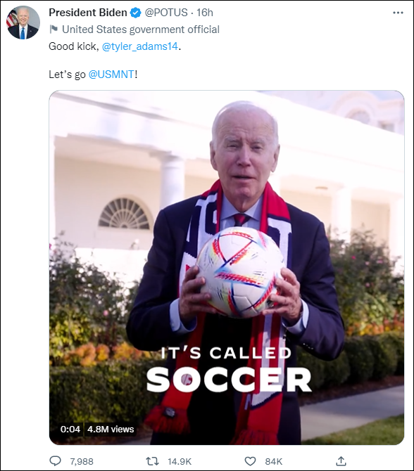 荷兰首相（美国总统）隔空对垒  Football赢了Soccer！