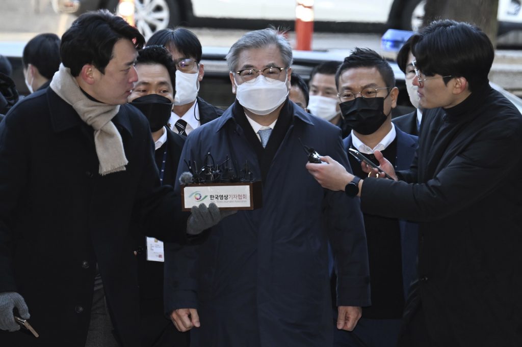 韩国前国家安保室室长被捕  涉捏造被杀公仆图投奔朝鲜