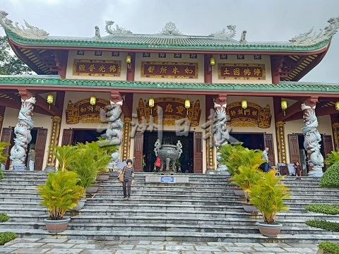 （古城版p4）越南岘港山茶半岛灵应寺 越南十大著名寺庙宗教场所景点之一