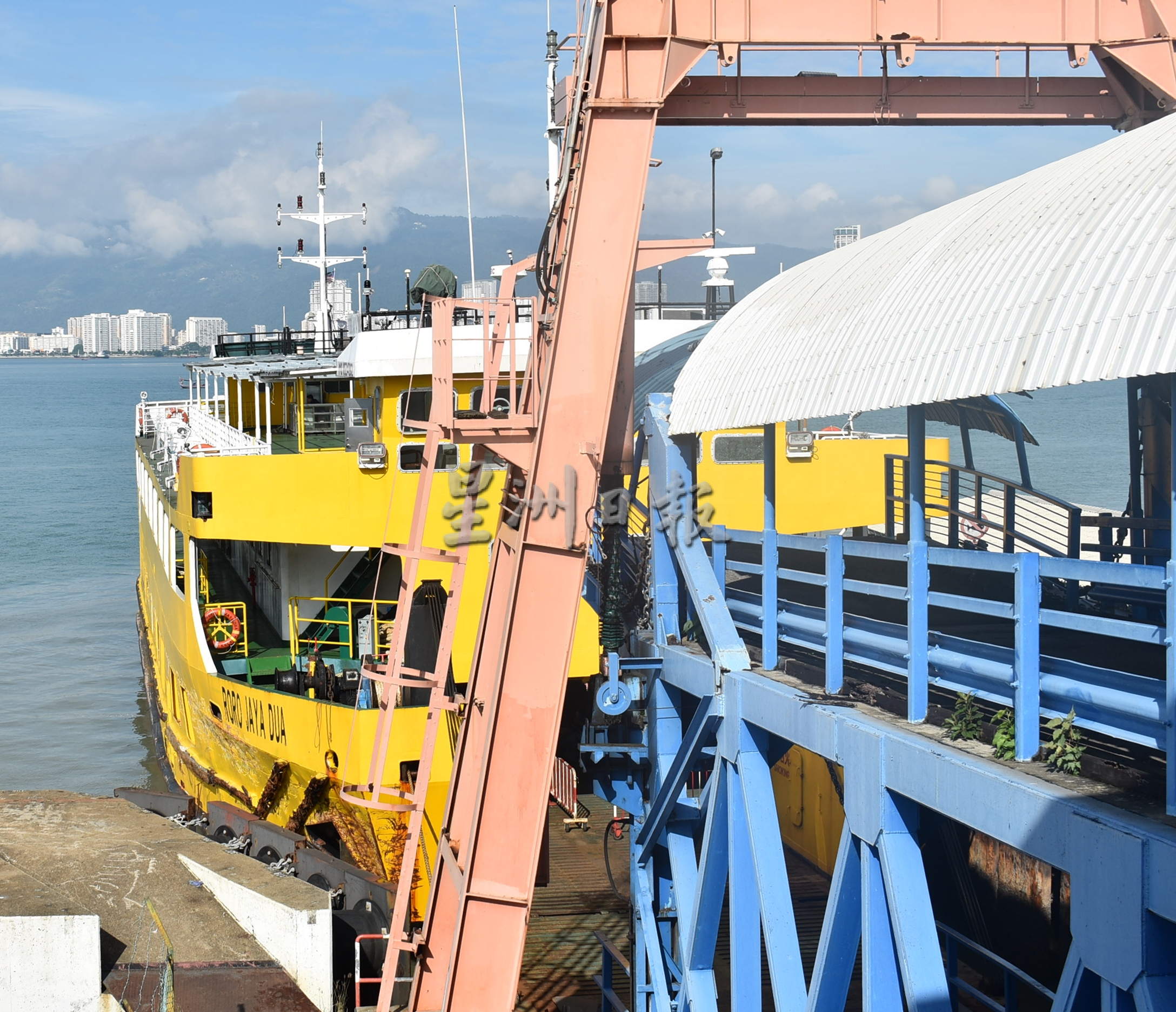 （大北马）槟威两岸渡轮码头1月1日起展第二阶段工程