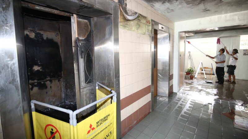 个人代步工具送餐员95%烧伤不治 电梯内爆炸夺命