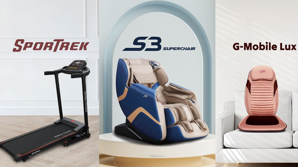 GINTELL 双12优惠 4大主打产品包括S3 超能按摩椅 折扣高达80%