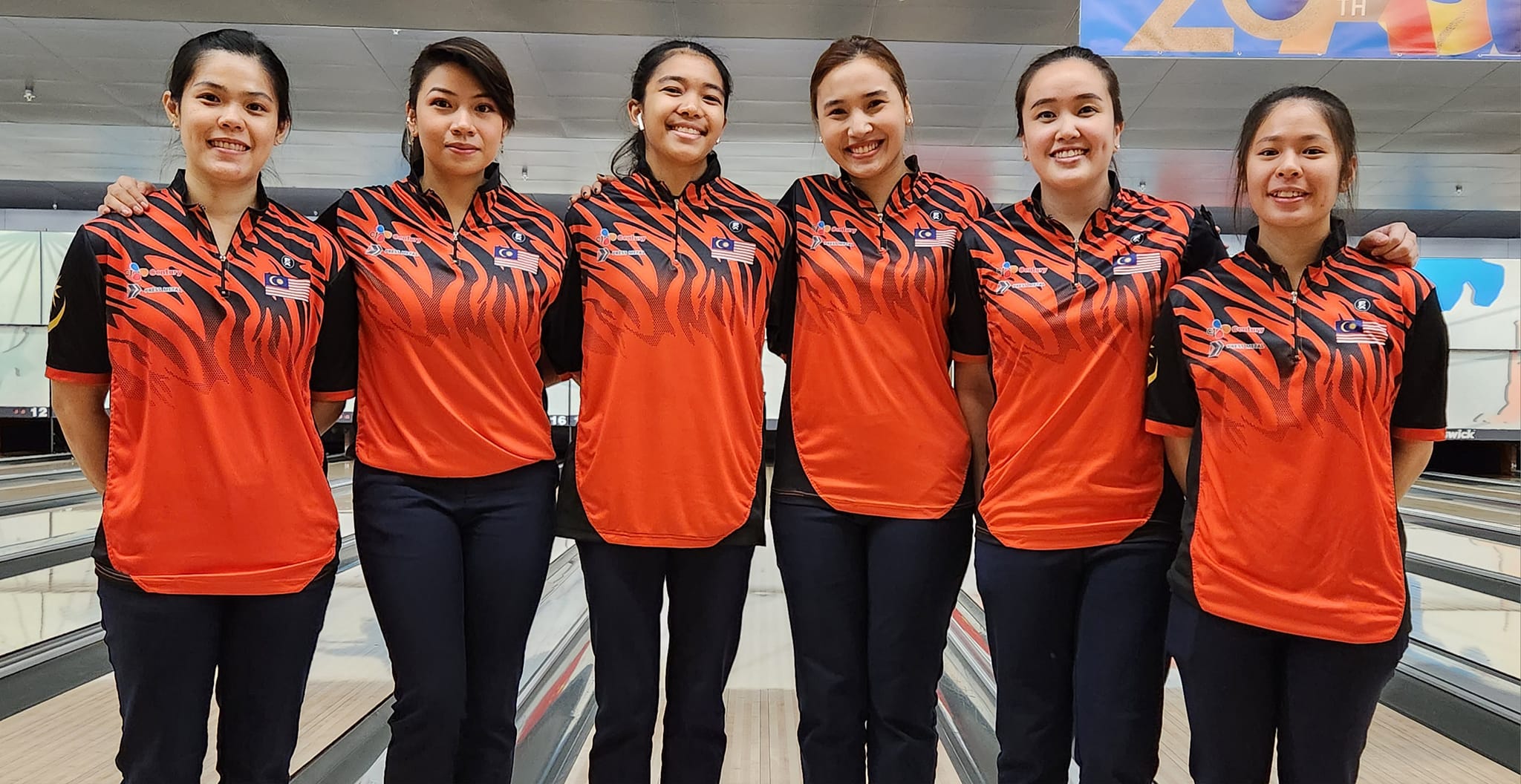 亚洲保龄球锦标赛  女子五人赛大马暂居第3