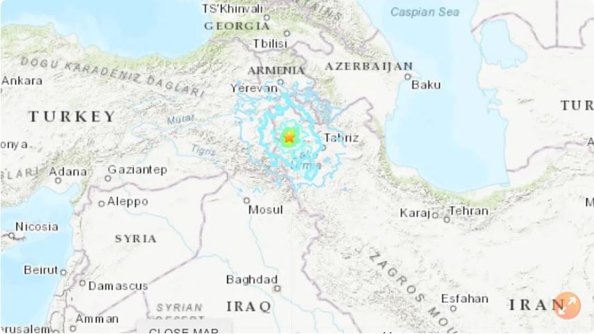 伊朗西北部5.9级浅层地震　造成7死逾440人伤 