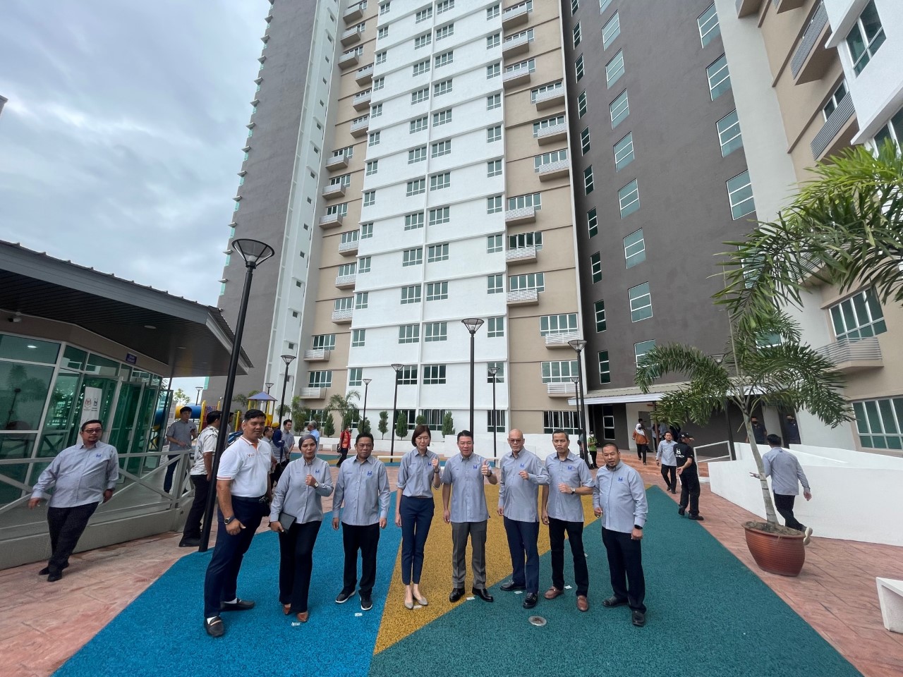 倪可敏：甲峇央家园 怡保最高 “病态房屋工程”竣工