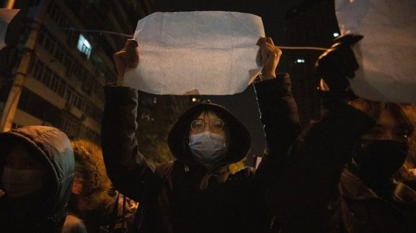 包括白纸运动抗议者 去年中国在押政治犯良心犯1466人