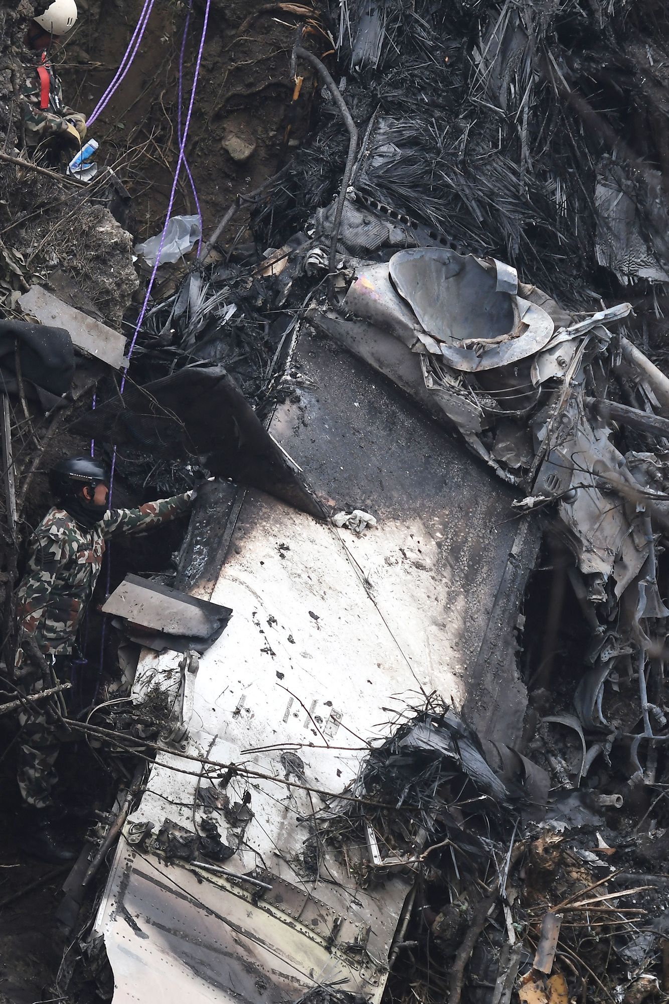 尼泊尔官员：坠机案存在幸存者“机率为零”
